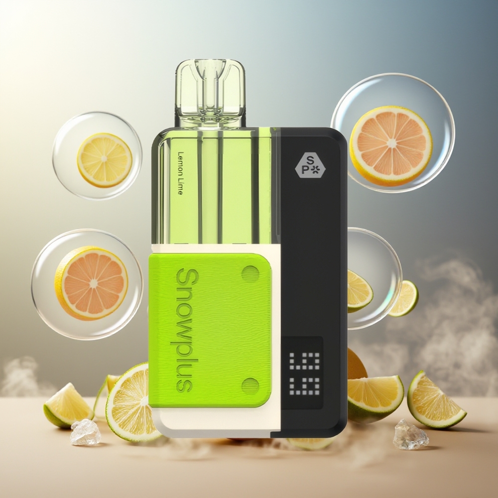 Partihandel Sverige Snowplus Swift 15000 Puffs Pod Kit Citron Lime Dubbla Mesh 1000mAh 2 10ml