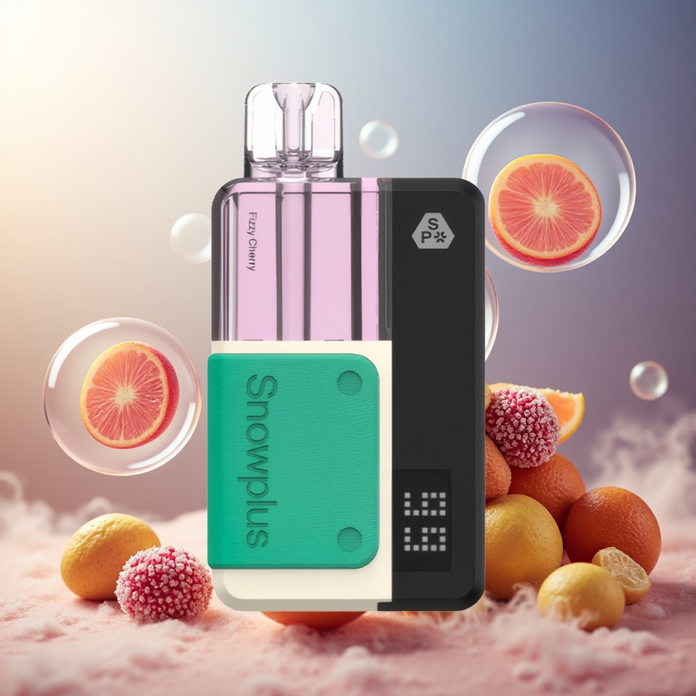 Partihandel Sverige Snowplus Swift 15000 Puffs Pod Kit Fizzy Körsbär 2 10ml Dual Mesh 65g 1000mAh