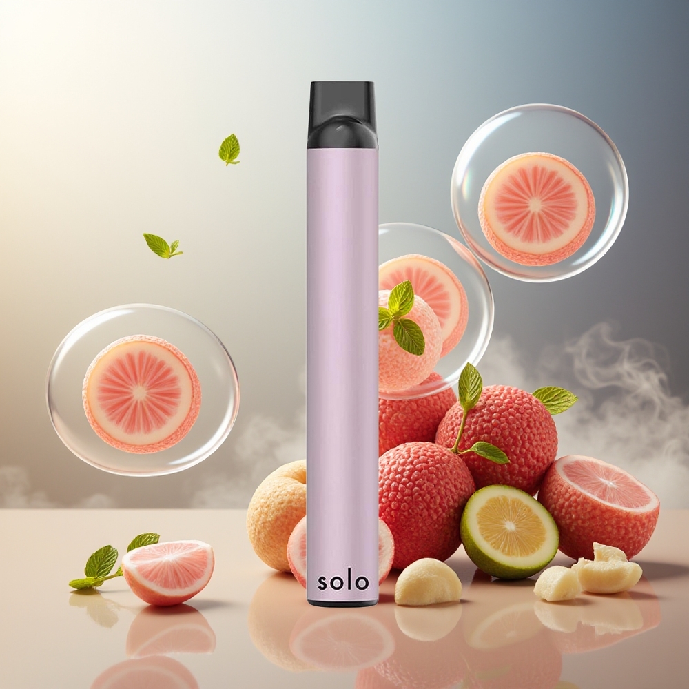 Partihandel Sverige Solo 1000 Enbart Mesh 3.5ml 550mAh Lychee Mynta