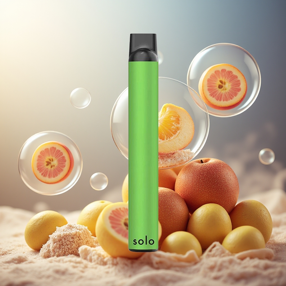 Partihandel Sverige Solo 1000 Engångs Vape Sur Äpple Mesh 3.5ml 550mAh