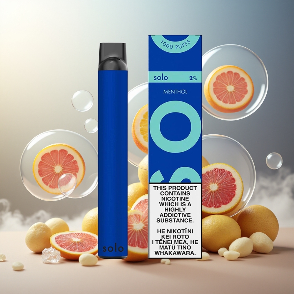 Partihandel Sverige Solo 1000 Mesh Mentol 3.5ml 550mAh