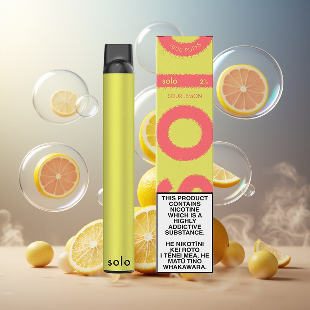 Partihandel Sverige Solo 1000 Sur Citron Mesh 3,5ml 550mAh