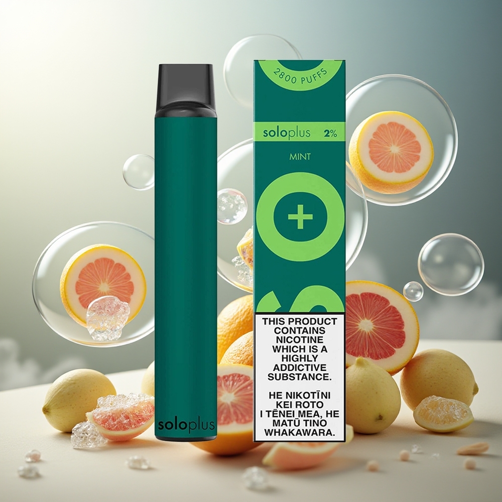 Partihandel Sverige Solo Plus 2800 Mynta Mesh Coil 6.5ml 950mAh