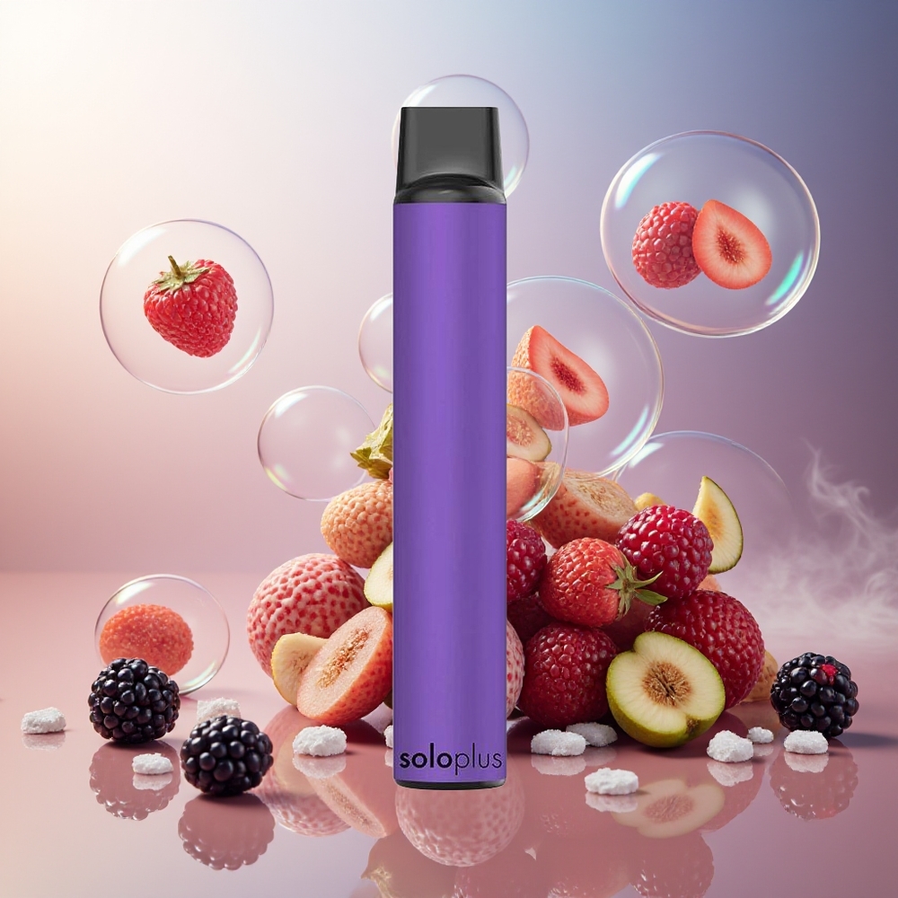 Partihandel Sverige Solo Plus 2800 Puffar 6.5ml Mesh Svartbär