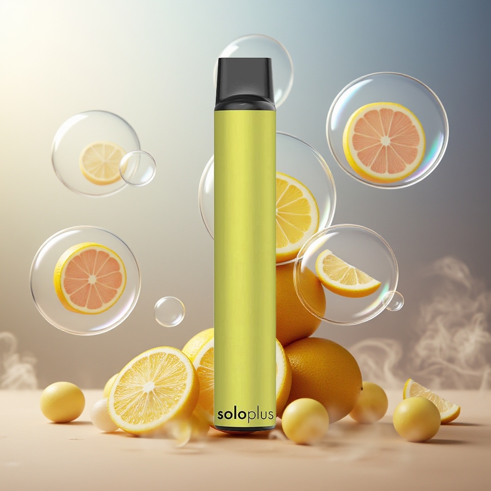 Partihandel Sverige Solo Plus 2800 Puffs Mesh Coil 6.5ml Sur Citron