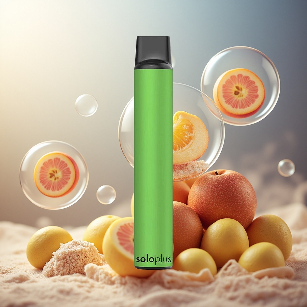 Partihandel Sverige Solo Plus 2800 Puffs Mesh Coil 6.5ml Syrlig Äpple