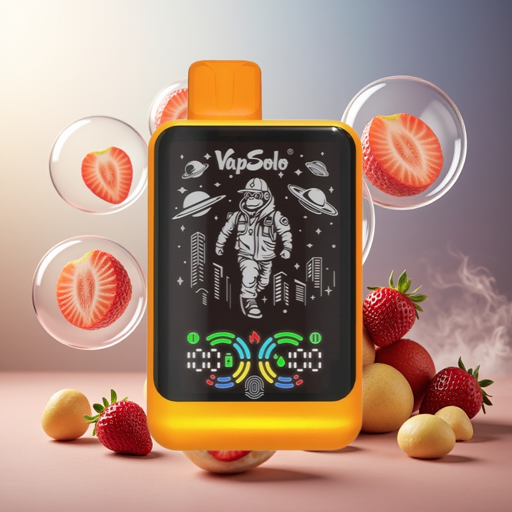 Partihandel Sverige VapSolo GALAXY 30000 Puffs 850Mah Jordgubb Red Bull