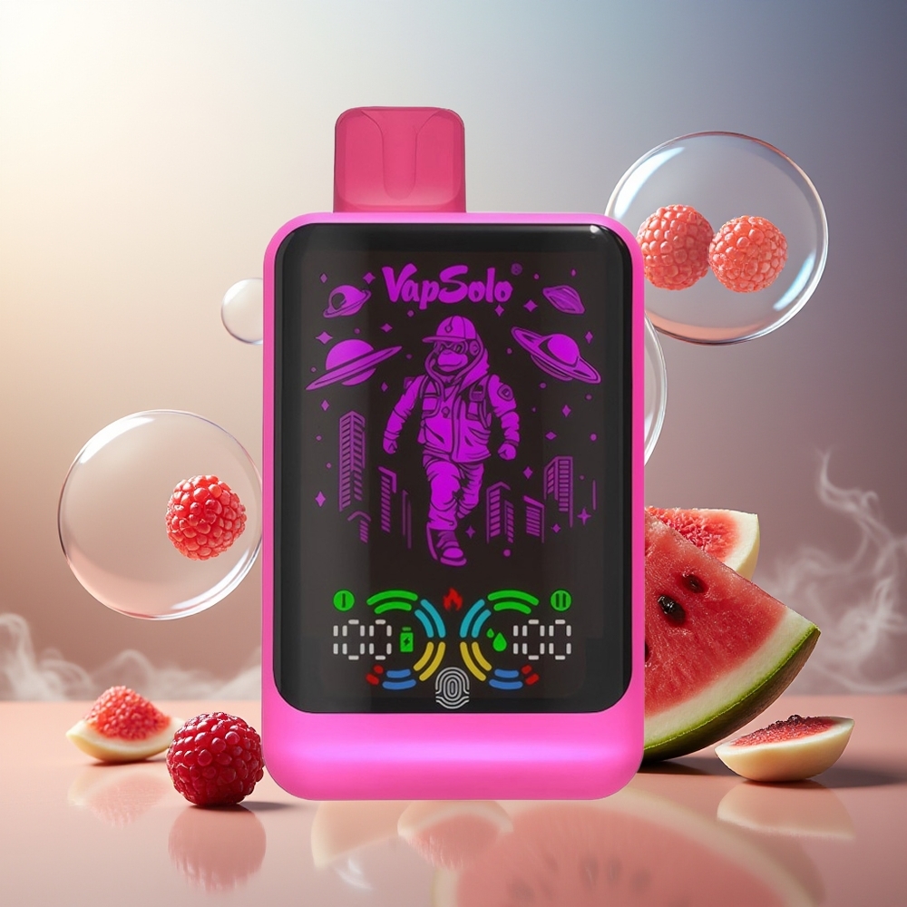 Partihandel Sverige VapSolo GALAXY 30000 Puffs 850Mah Type-C Hallon Vattenmelon