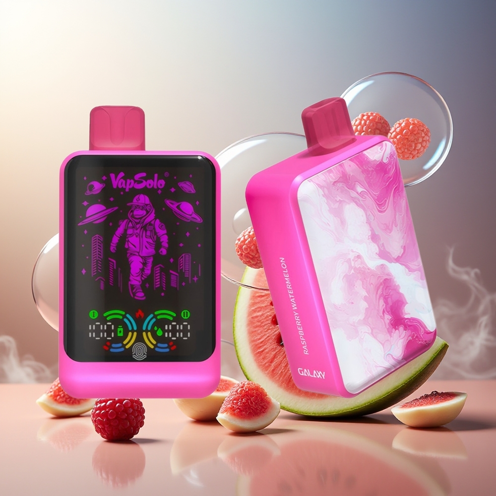 Partihandel Sverige VapSolo GALAXY 30000 Puffs 850Mah Type-C Hallon Vattenmelon