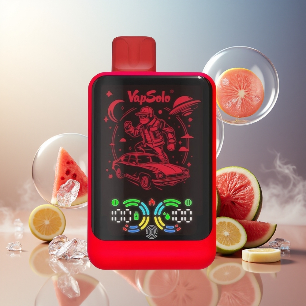 Partihandel Sverige VapSolo GALAXY 30000 Puffs 850mAh Typ-C Vattenmelon Is