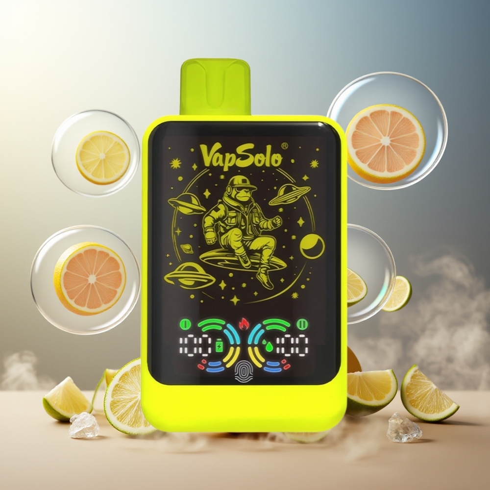 Partihandel Sverige VapSolo GALAXY 30000 Puffs Citron Lime 40ml 850mAh Typ-C