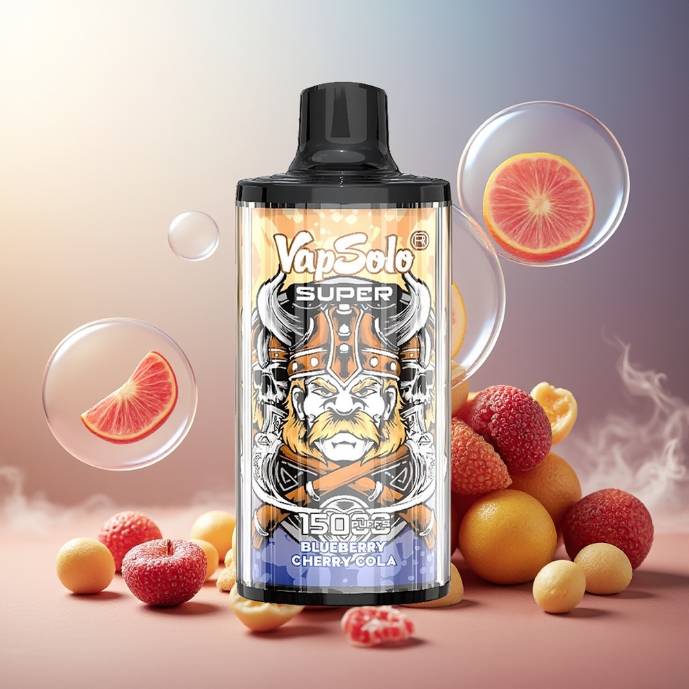 Partihandel Sverige VapSolo Super 15000 Puffs 40ml 850mah Körsbärs Cola