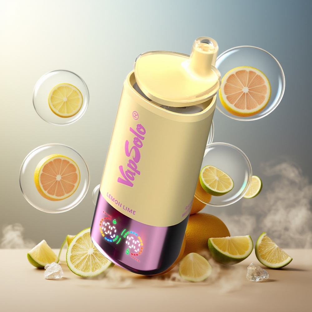 Partihandel Sverige VapSolo Tripe 30000 Puffs 40ml Citron Lime Typ-C