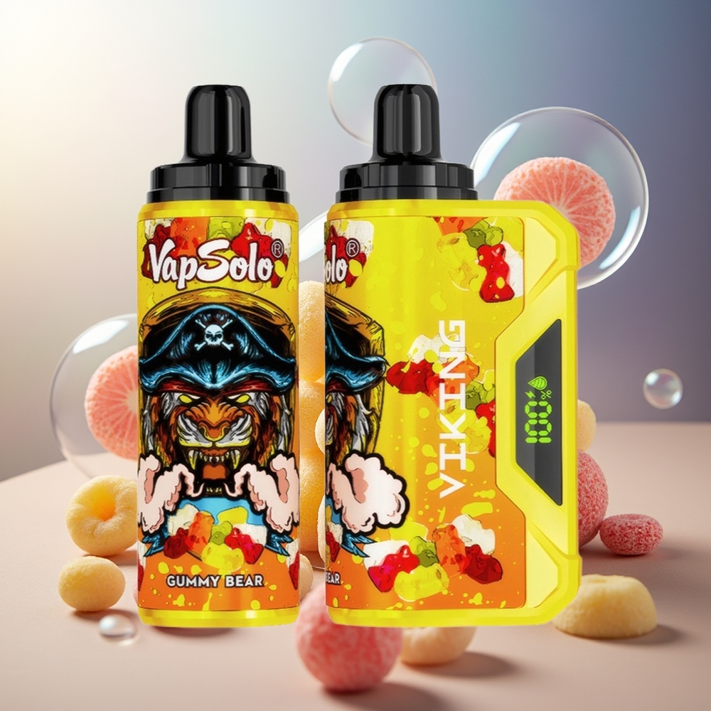 Partihandel Sverige VapSolo VIKING 12000 Puffs 22ml Type-C Godisbjörn