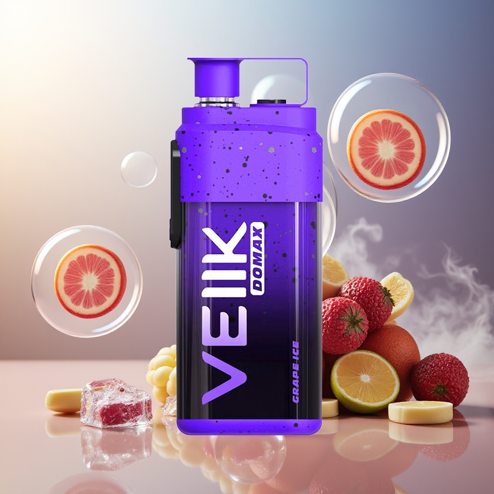 Partihandel Sverige VEIIK DOMAX 20000 Puffs 25ML 850mAh TYPE C Vinis Glass