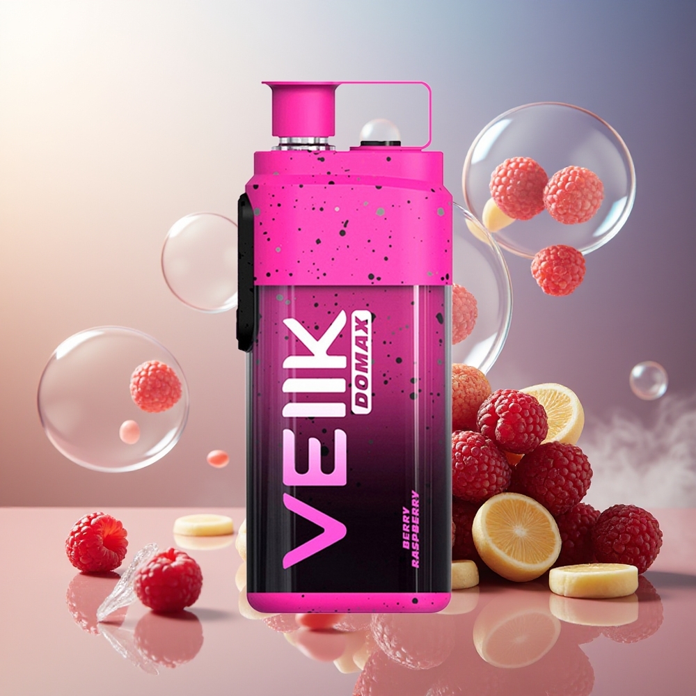 Partihandel Sverige VEIIK DOMAX 20000 Puffs 25ML Digital DTL Bär Hallon