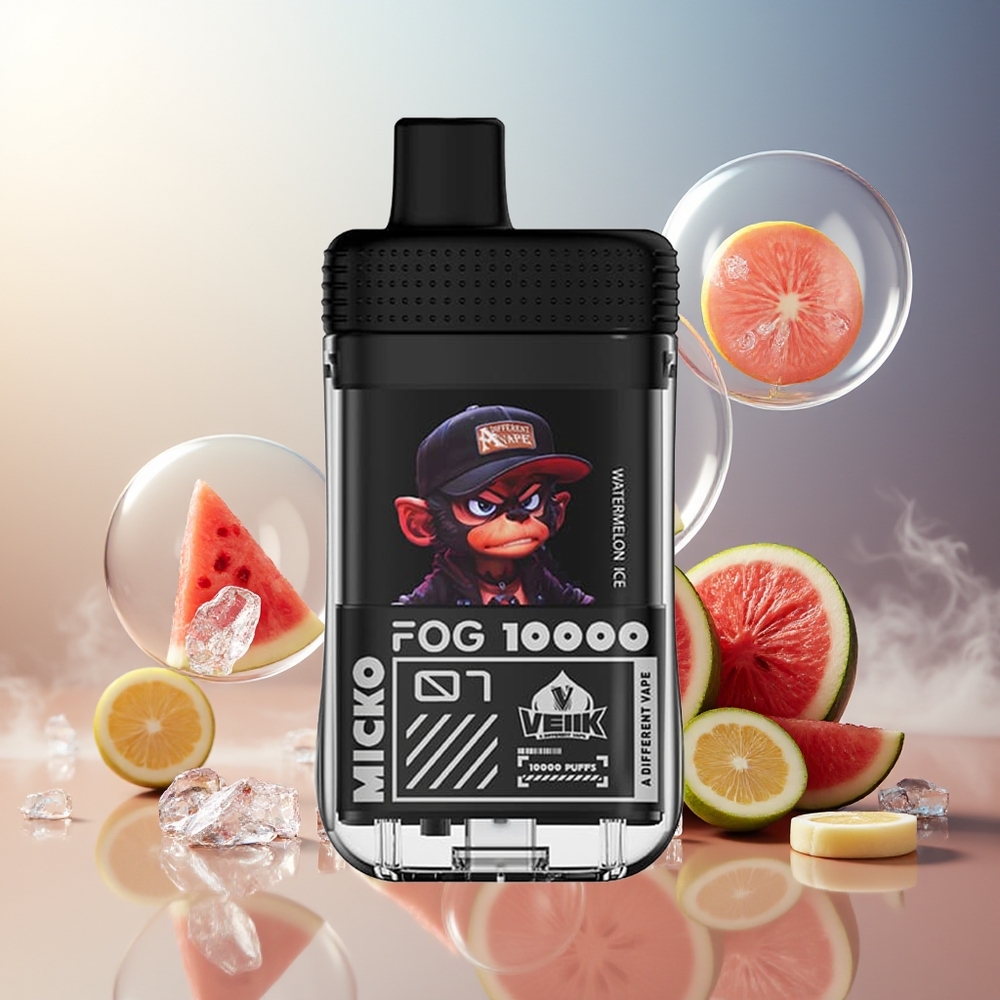 Partihandel Sverige VEIIK MICKO FOG 10000 Puffs Engångs E-vattenmelon Is 500mAh Type-C