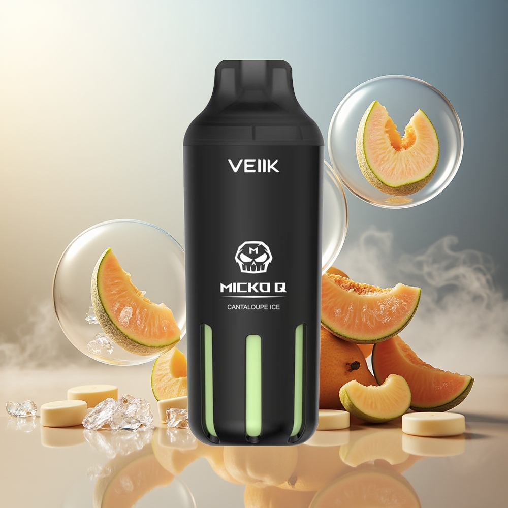Partihandel Sverige VEIIK MICKO Q 5500 Puffs 15ml 1300mAh Melon Is
