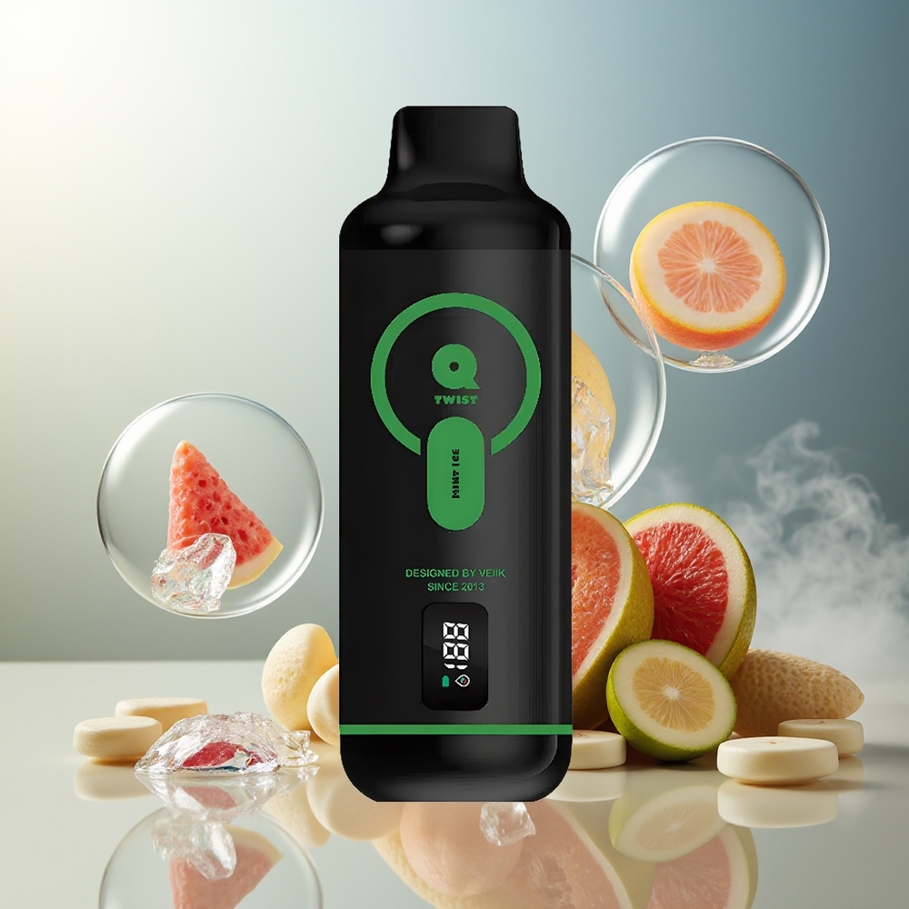 Partihandel Sverige VEIIK MICKO Q TWIST 12000 Puffs Engångs Vape Mint Is