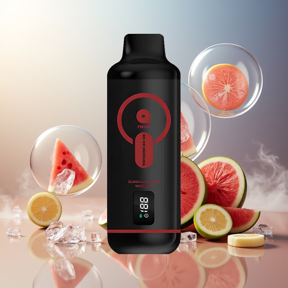 Partihandel Sverige VEIIK MICKO Q TWIST 12000 Puffs Engångs Vattenmelon Is Salt Nic 50mg