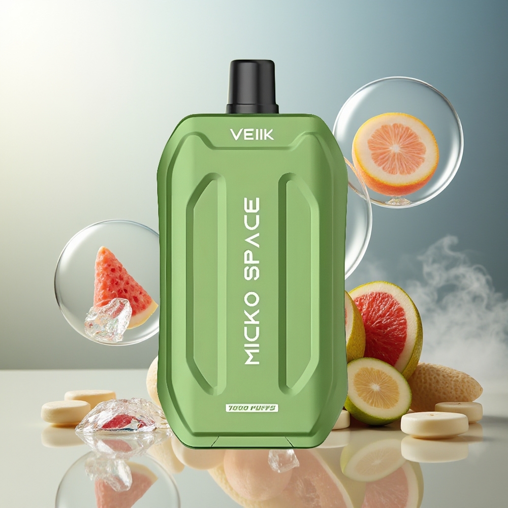 Partihandel Sverige VEIIK MICKO SPACE 7000 Puffs Engångs Vape Mynta Is 5% 18ml 500mAh