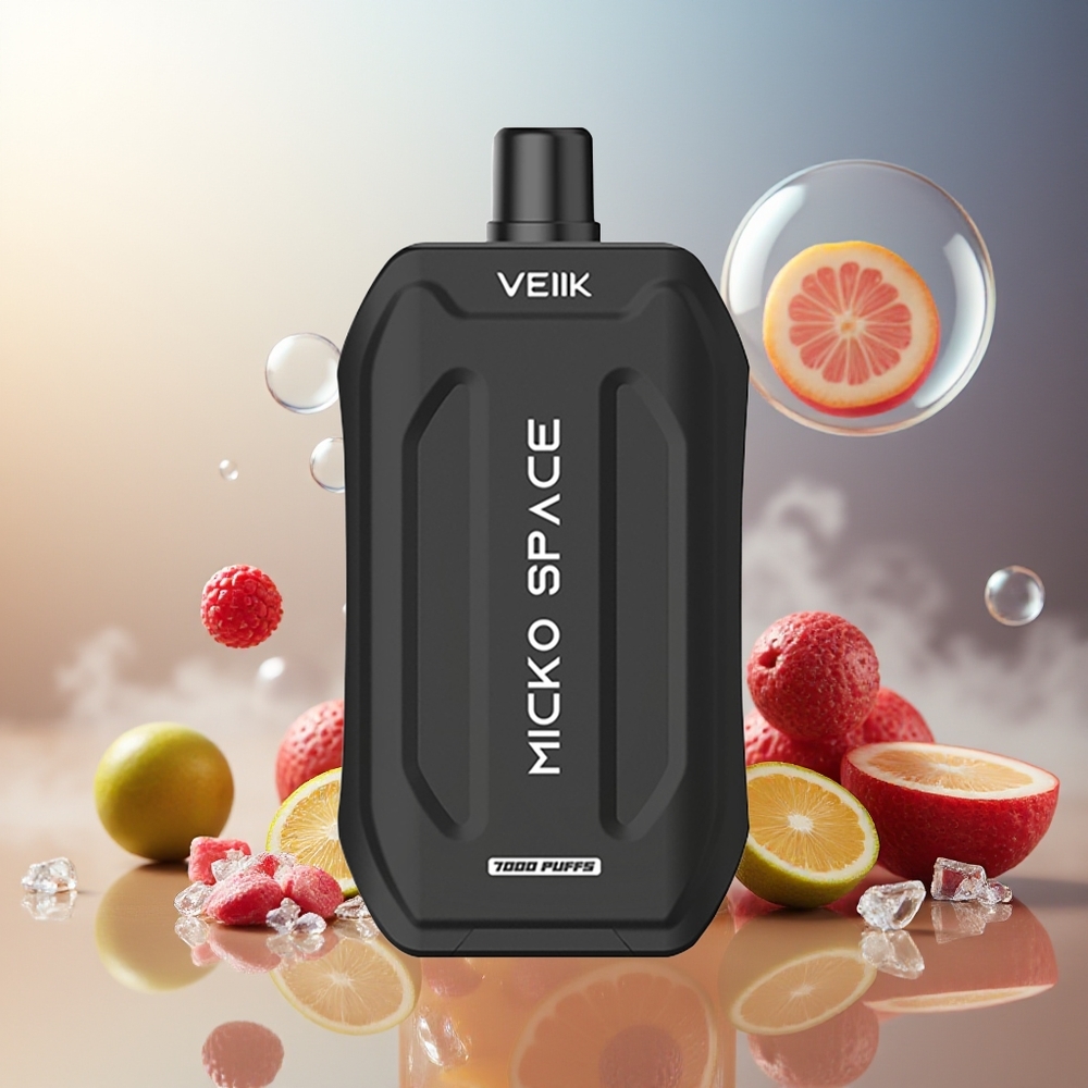 Partihandel Sverige VEIIK MICKO SPACE 7000 Puffs Engångsvape Kolais 18ml 500mAh