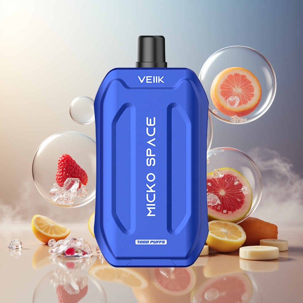 Partihandel Sverige VEIIK MICKO SPACE 7000 Puffs Engergi Is 18ml 500mAh