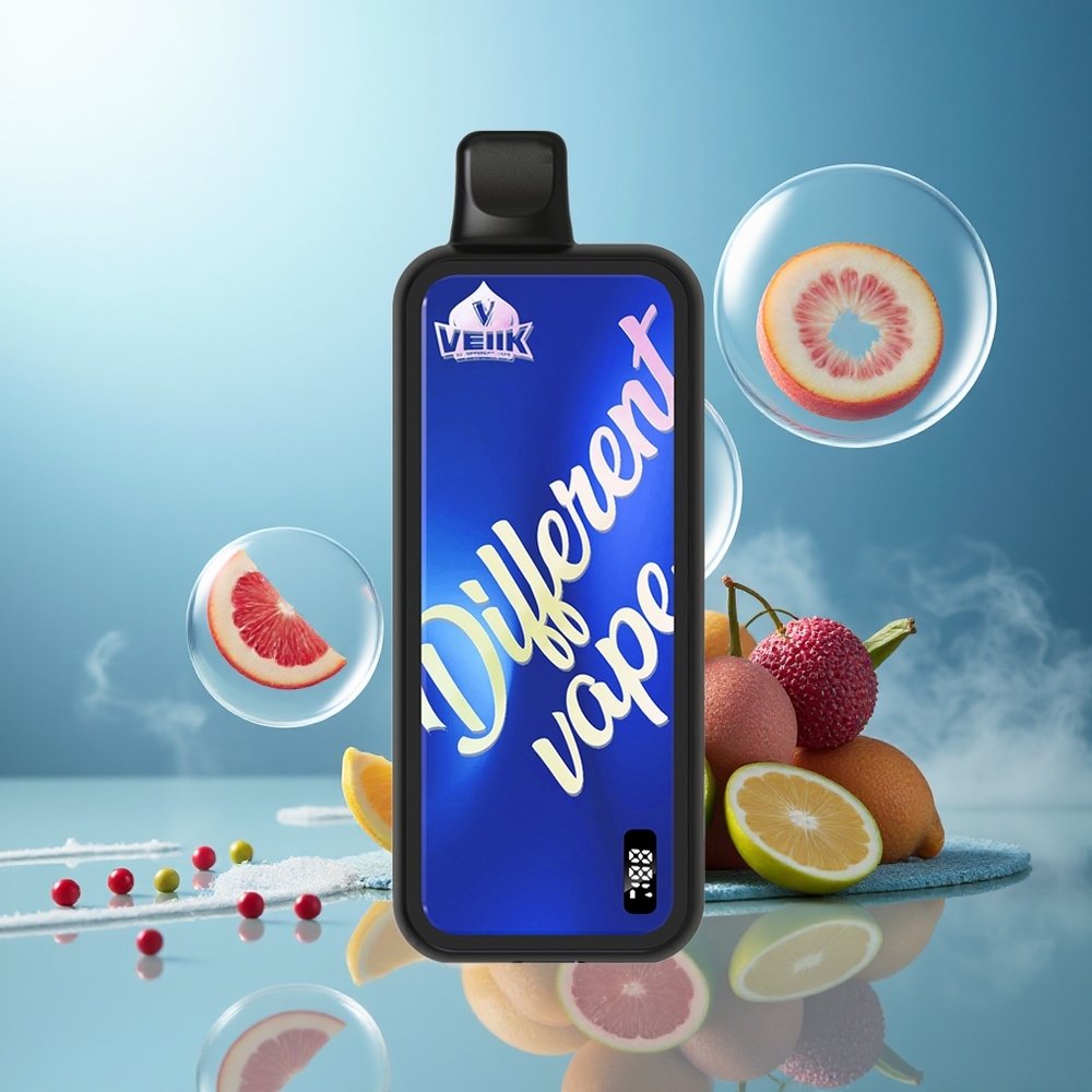 Partihandel Sverige VEIIK MICKOBS 20000 Puffs Blå med 0.5 Ohm/1.0 Ohm Dual Mesh & Type-C