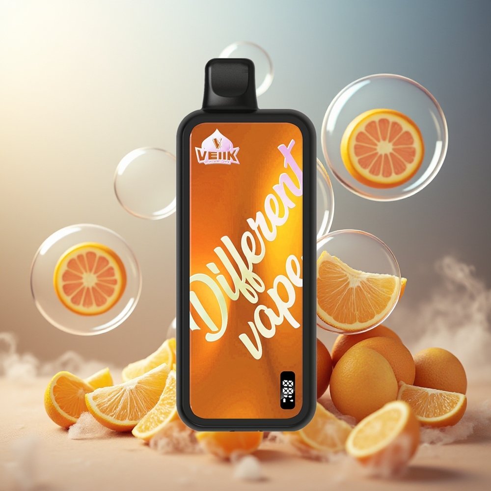 Partihandel Sverige VEIIK MICKOBS 20000 Puffs Engångs Vape Apelsin 650mAh Type-C Dual Mesh