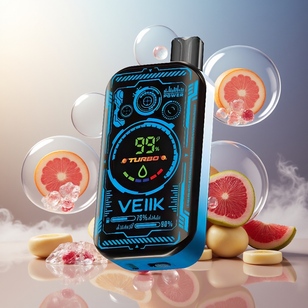 Partihandel Sverige VEIIK SPACE MIST 25000 Bluåis DYNAMIC LIGHT SHOW 20ML