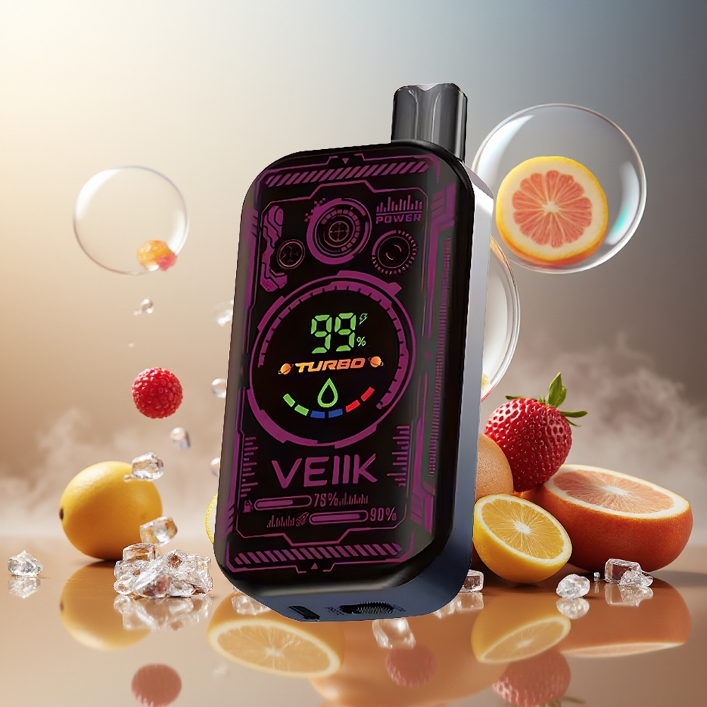 Partihandel Sverige VEIIK SPACE MIST 25000 Puffs Kaffe Is 20ML Dual Mesh