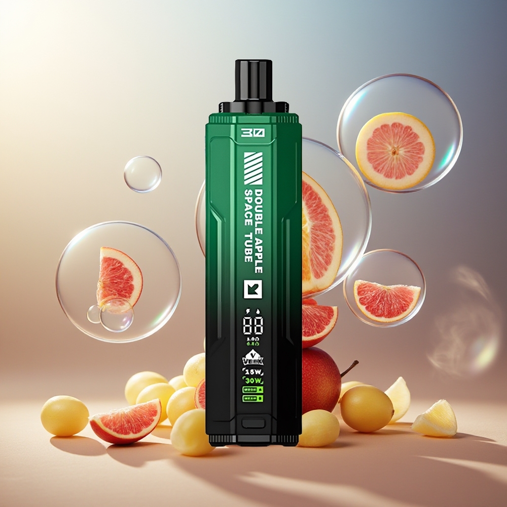 Partihandel Sverige VEIIK SPACE TUBE 20000 Dubbel Äpple 22ml 850mAh Typ-C Skärm