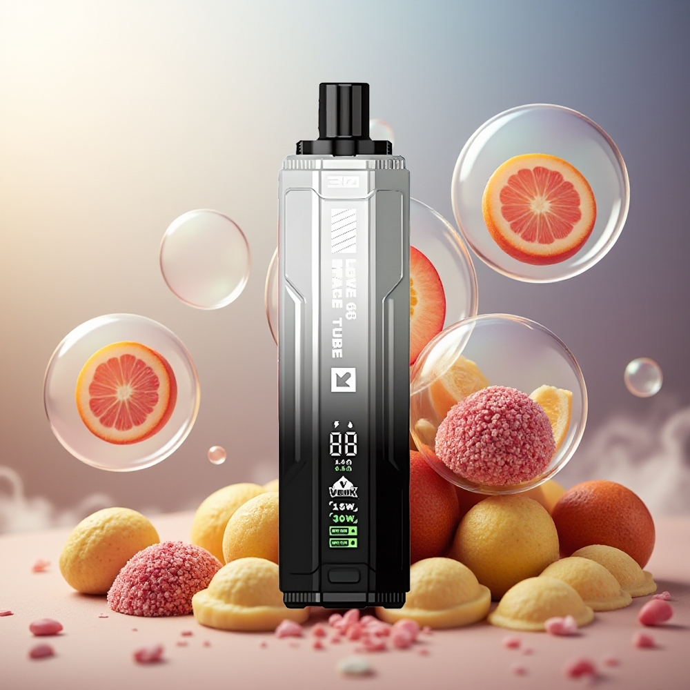 Partihandel Sverige VEIIK SPACE TUBE 20000 Puffs Engångs Vape Love 22ml 850mAh Typ-C Skärm