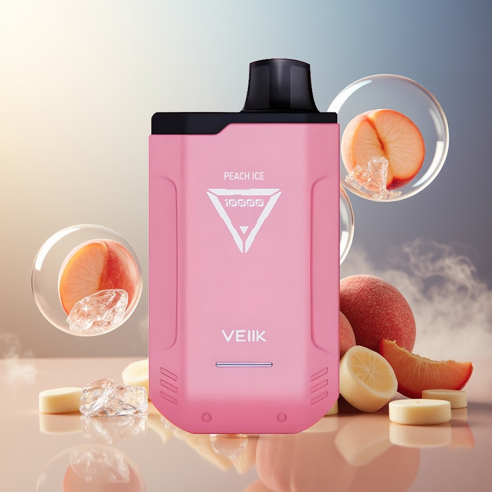 Partihandel Sverige VEIIK X SPACE 10000 Puffs Engångs Vape Persikais