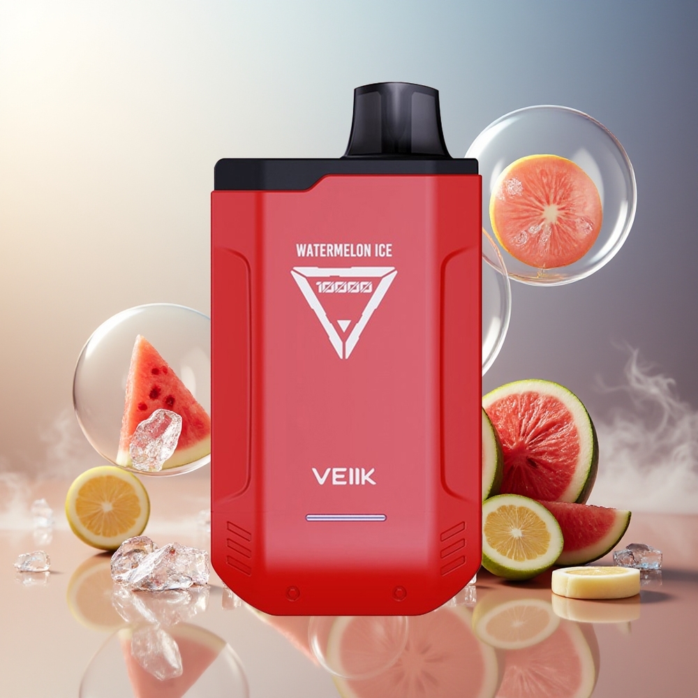 Partihandel Sverige VEIIK X SPACE 10000 Puffs Engångs Vape Vattenmelon Is 500mAh USB-C