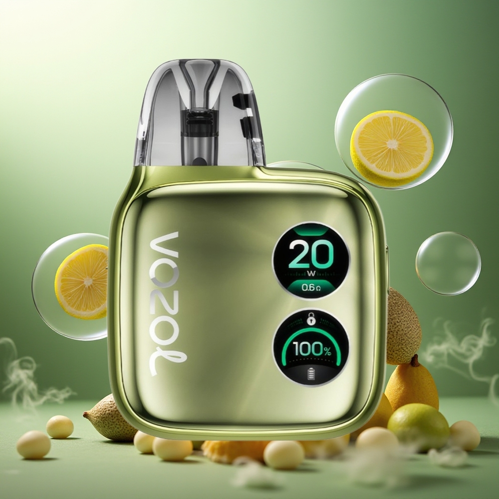 Partihandel Sverige VOZOL ACE Pro Engångs Vape Dubbel 1.47'' Skärm 1400mAh Djungelgrön