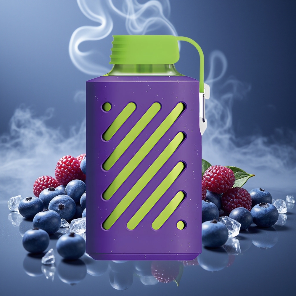 Partihandel Sverige VOZOL GEAR 10000 Engångsvape Blåbär Is 10000 Puffs 20ml