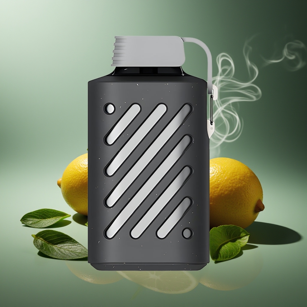 Partihandel Sverige VOZOL GEAR 10000 Engångsvape Citron Mynta 10000 Puffar 20ml VAMT Mesh Coil