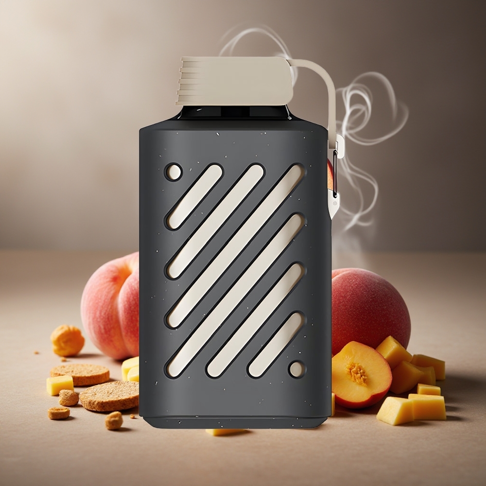 Partihandel Sverige VOZOL GEAR 10000 Engångsvape Persika Mango Smoothie 10000 Puffar 20ml VAMT Mesh Coil PCR