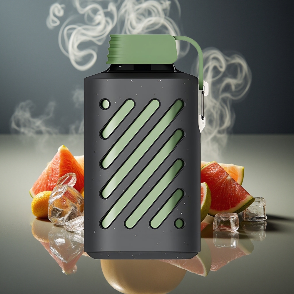 Partihandel Sverige VOZOL GEAR 10000 Engångsvape Suräpple Is 10000 Puffar 20ml