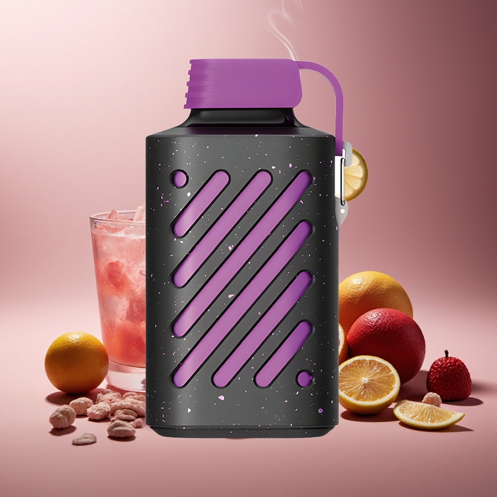 Partihandel Sverige VOZOL GEAR 10000 Ettanmunn 20ml VAMT Skuren Rosa Citronad