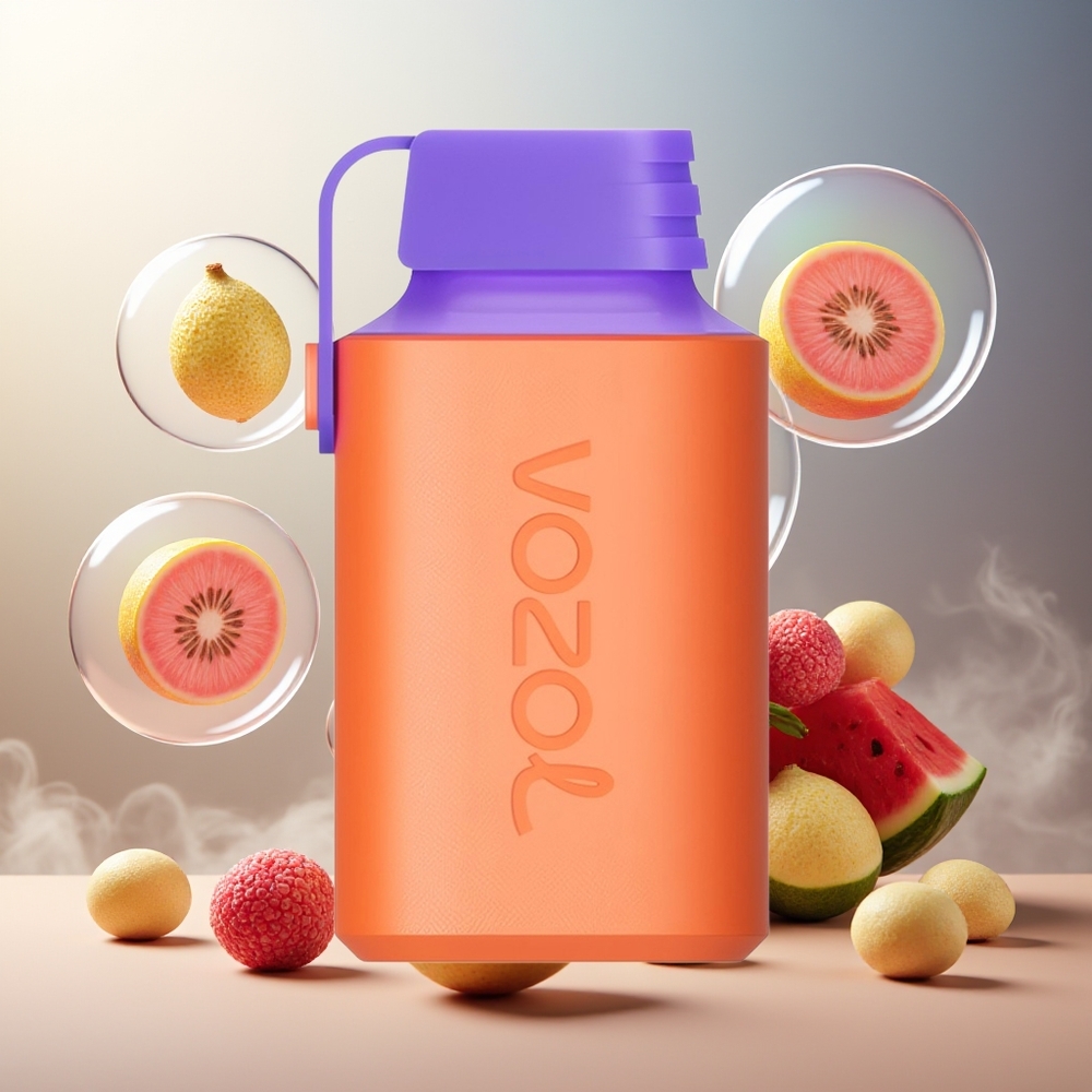 Partihandel Sverige VOZOL GEAR 600 engångsvape Litchi Guava Vattenmelon Hyper Consistent 600 puffar