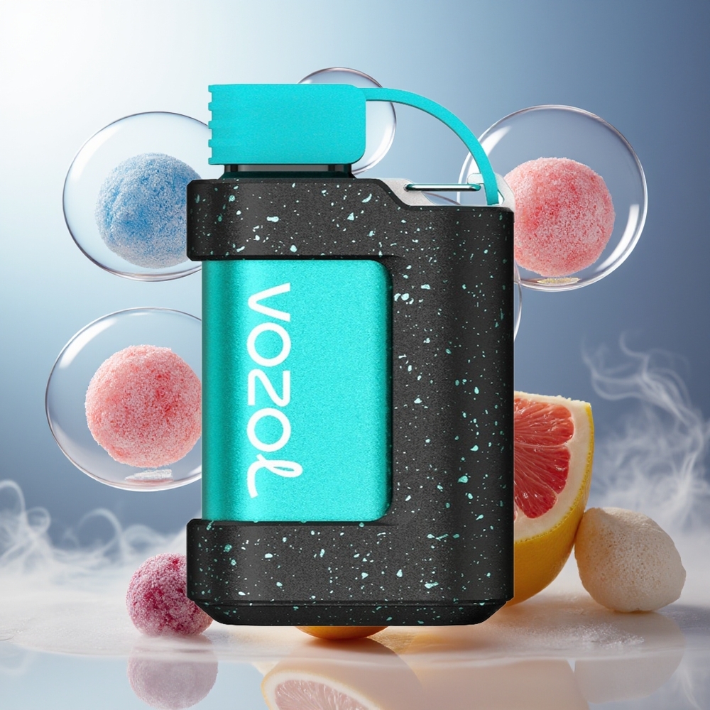 Partihandel Sverige VOZOL Gear 7000 15mL 500mAh Blå Hallon Citron Disposable