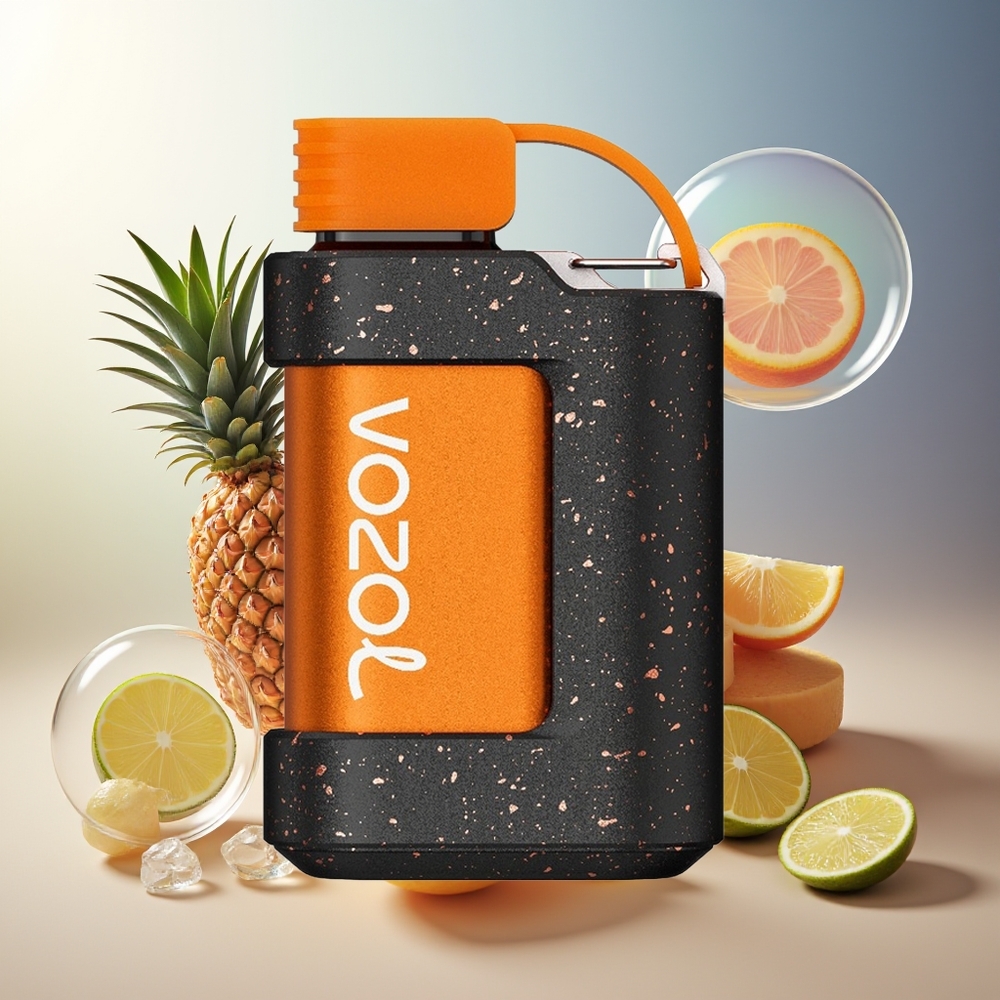 Partihandel Sverige VOZOL Gear 7000 Disposable 15mL 500mAh Ananas Lime