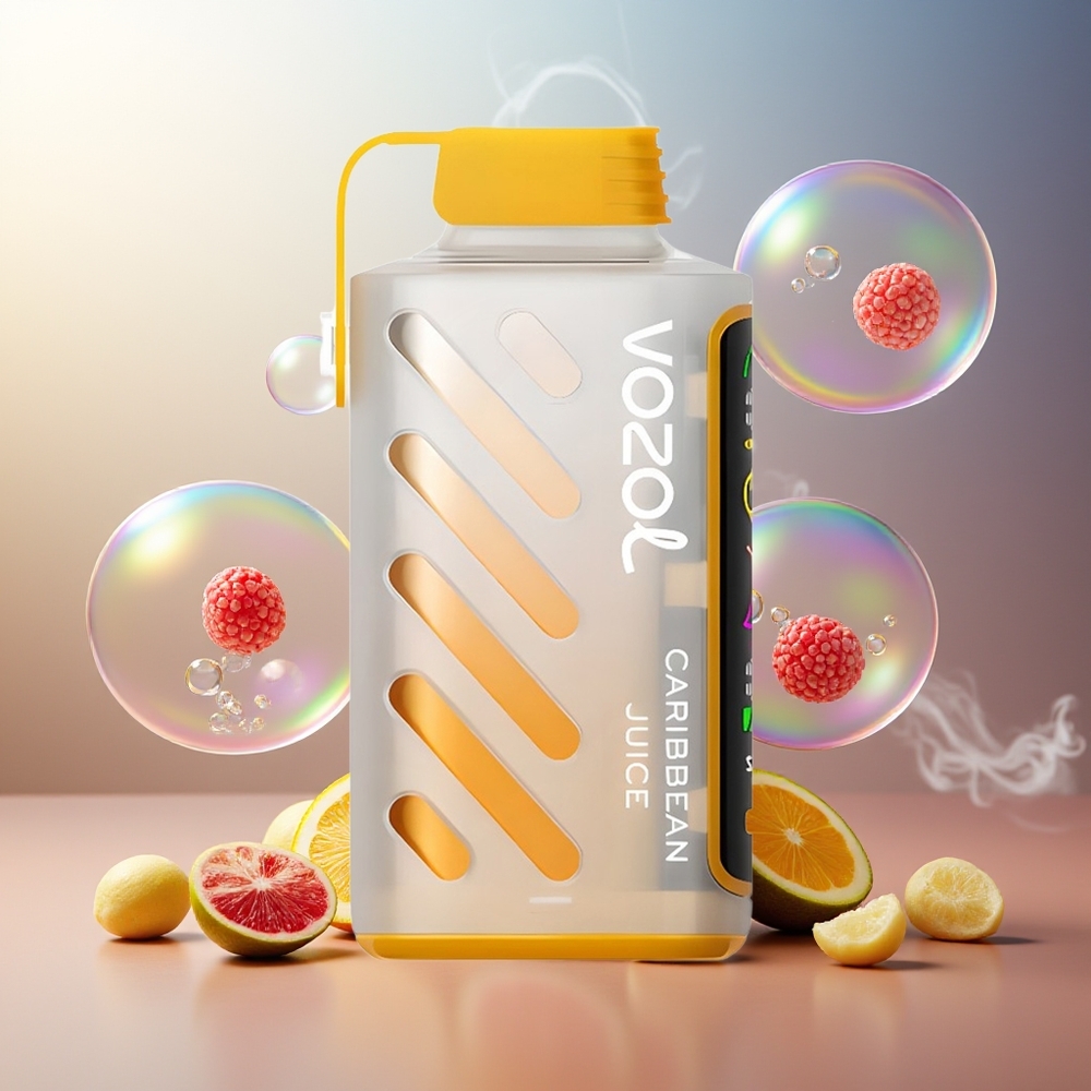 Partihandel Sverige VOZOL Gear Power 20000 Puffs Caribbean Juice Dual Mesh Coil 20mL