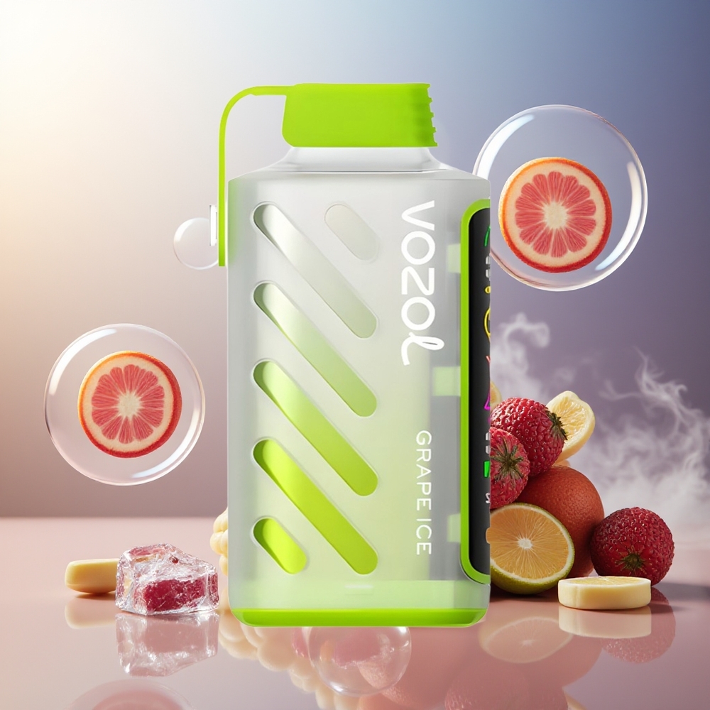 Partihandel Sverige VOZOL Gear Power 20000 Puffs Vinis Is Full Screen Display Dual Mesh Coil