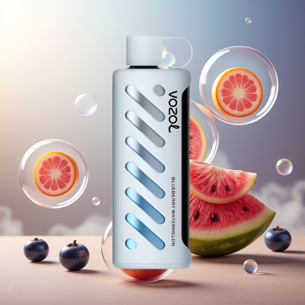 Partihandel Sverige VOZOL Gear Shisha 25000 Puffs Blåbär Vattenmelon Smart Chip Dual Mesh