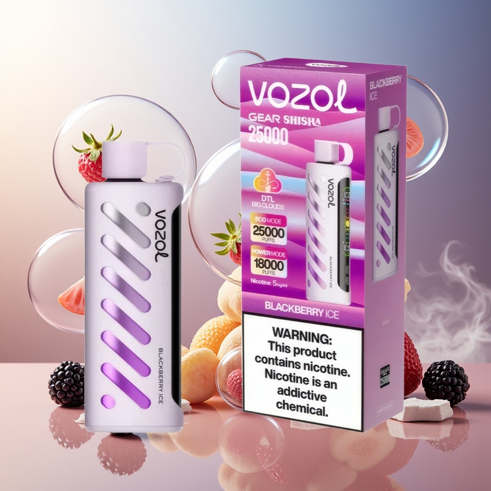 Partihandel Sverige VOZOL Gear Shisha 25000 Puffs Dual Mesh Björnbär Is