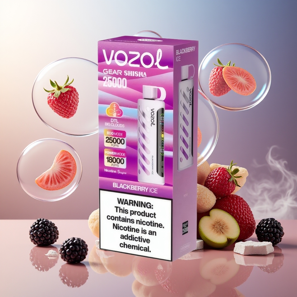 Partihandel Sverige VOZOL Gear Shisha 25000 Puffs Dual Mesh Björnbär Is