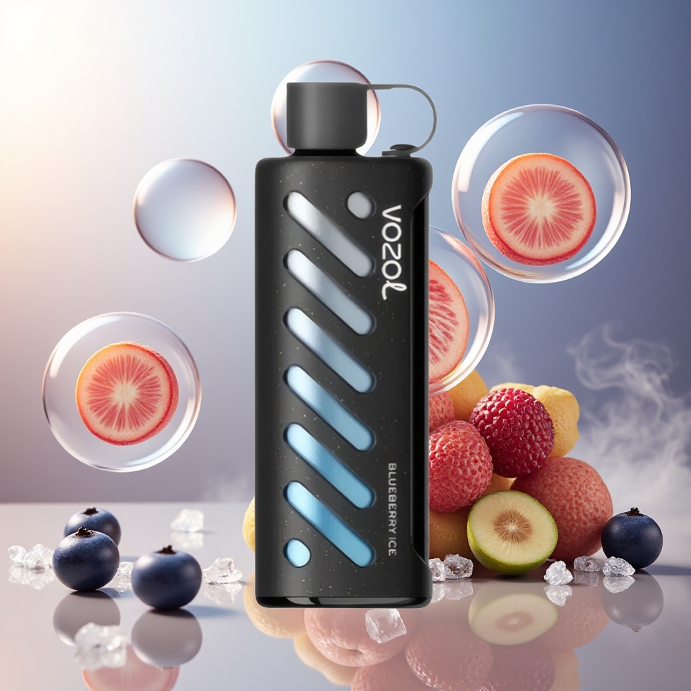 Partihandel Sverige VOZOL Gear Shisha 25000 Puffs Dual Mesh Blåbär Is